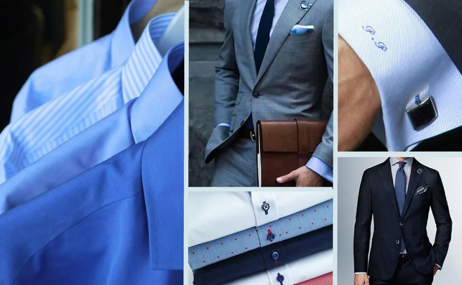 Custom made designer mens shirts